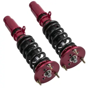 co-e60-0410-r-na24.jpg Säädettävä coilover-alustasarja, punainen BMW 5-sarja E60 Sedan 2004-2010