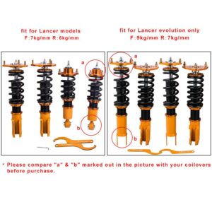 co-ev08-g-lc21.jpg Mitsubishi Lancer EVO 7, 8, 9 Säädettävä coilover-alustasarja