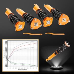 Säädettävä coilover-alustasarja kilpakäyttöön Nissan 370Z Z34, G37 2008-2009