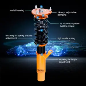 Säädettävä Coilover-alustasarja, Skoda Octavia III 2012-2019, säätö
