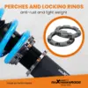 MaXpeedingrods T6 Advanced Series Coilover Iskunvaimentimet Lexus IS200 IS300 1999-2005, Toyota Altezza