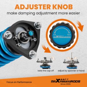 cot6-mk3-1117-vh2.jpg MaXpeedingrods T6 Advanced Series 24-tason iskunvaimennuksen säädettävät Coiloverit Ford Focus MK3 2011-2017