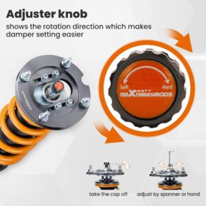 cot6-mus0514-hg1.jpg MaXpeedingrods T6 Advanced Series Coilover-alustasarja, Ford Mustang 2005-2014, säädettävä
