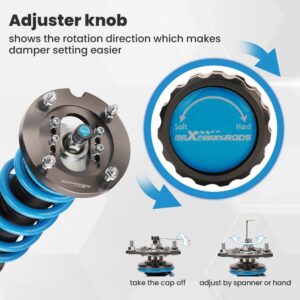 cot6-mus05141.jpg MaXpeedingrods T6 Advanced Series Coilover-alustasarja, Ford Mustang 2005-2014, säädettävä