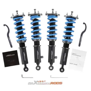 MaXpeedingrods T6 Advanced Series Säädettävä Coilover-alustasarja Toyota Supra JZA70 MA70 GA70