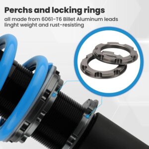 MaXpeedingrods T6 Advanced Series Säädettävä Coilover-alustasarja Toyota Corolla E90 E100 E110 AE92 AE101 AE111