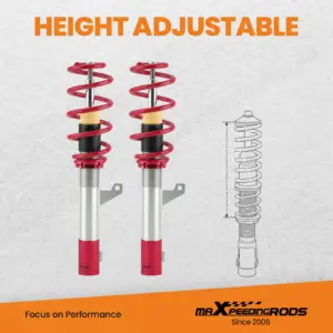 lco-gol56-r-lc-vh7.jpg Coilover-alustasarja VW Golf Mk5 MK6 Hatchback 1.9 2.0 TDi 03-12, Audi 8P