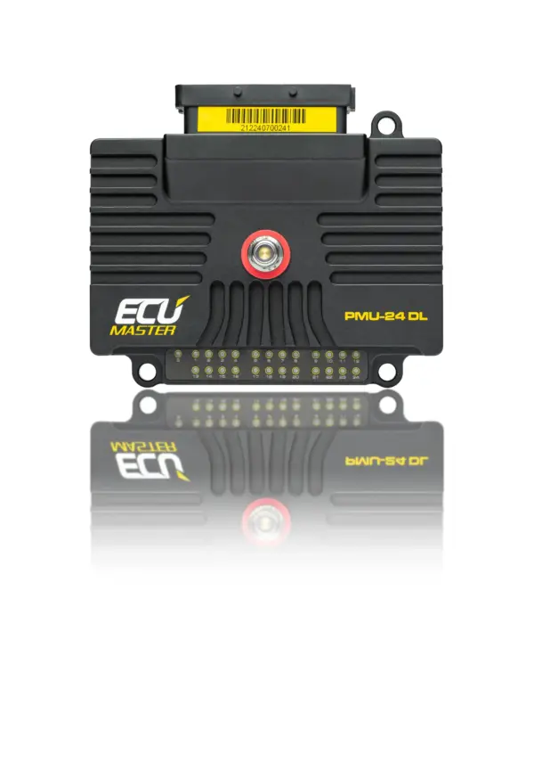 PMU 24DL_ortho_front EcuMaster PMU-24DL Virranhallintalaite Tiedonkeruulla