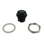 USBconnctor-1000x1000w.jpg USB -Liitin, Type A, Läpivientiin, juotettava, Amphenol