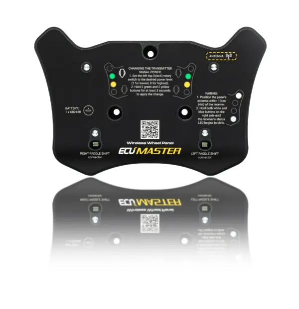Wheel Panel RF_ortho_back EcuMaster Ohjauspyörä Can- Katkaisijapaneeli - johdollinen versio