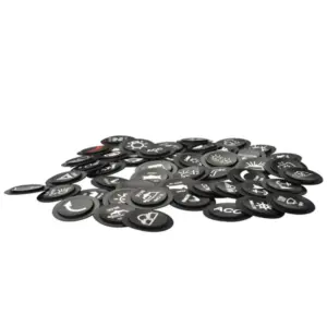 EcuMaster CAN Näppäimistön painikemerkit 15mm