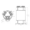 150-01-206_04.jpg Nuke Performance 2G Fuel Surge Tank 3.0 litraa sisäisille polttoainepumpuille