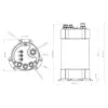 150-01-208_07_gYpYGO.jpg Nuke Performance 2G Fuel Surge Tank 3.0 litraa Ti Automotive (Walbro) GST 450/520 -pumpuille