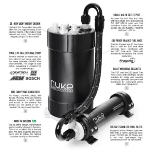 usp-2g-fst-kit.jpg Nuke Performance 2G Fuel Surge Tank sisäisille polttoainepumpuille