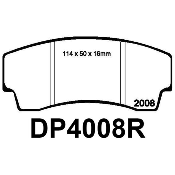 EBC YellowStuff Brake Pads For D2 Racing Kits