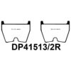 EBC YellowStuff Brake Pads For D2 Racing Kits