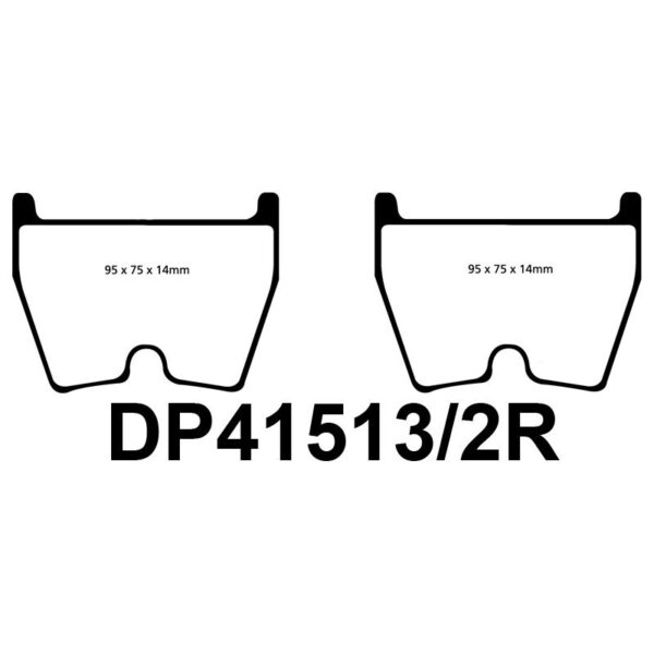EBC YellowStuff Brake Pads For D2 Racing Kits