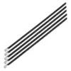 290-01-104_01.jpg Ruostumattomasta teräksestä valmistetut lukitussiteet, 7.9mm x 350mm Musta, 5 kpl