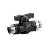 1/4 BSPP palloventtiili 8 mm letkulle