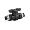 1/4 BSPP palloventtiili 8 mm letkulle