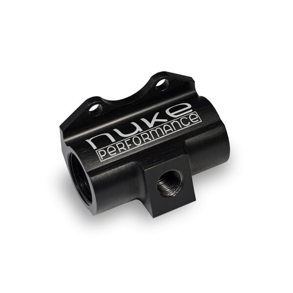 Polttoainelinjan painemittarisovitin AN-8 ORB 1/8 NPT tai M10x1