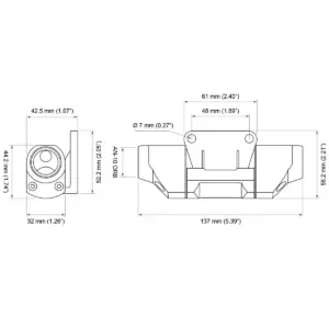 Nuke Performance Full Flow Flex Fuel Sensor -adapteri