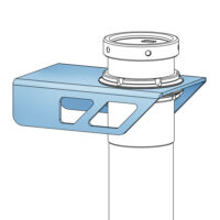 Asenneteräksinen kiinnike Air Jack 60C:lle