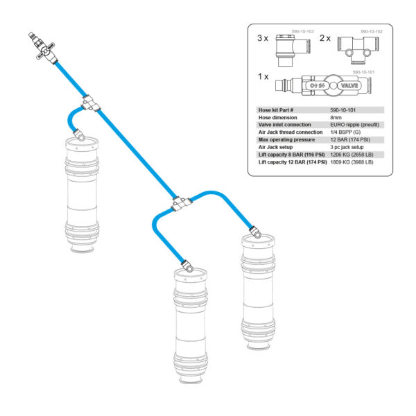 Air Jack 90 letkusetti