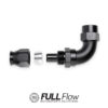 Full Flow PTFE-letkuliitin 90 astetta AN-12