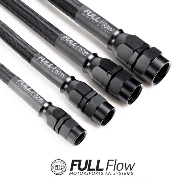 Full Flow PTFE-letkuliitin suora AN-8