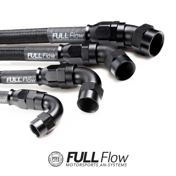 Full Flow PTFE-letkuliitin 30 astetta AN-12