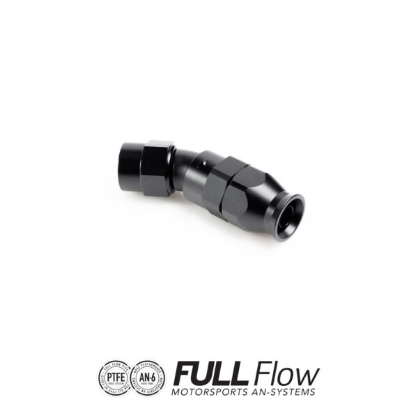 Full Flow PTFE-letkuliitin 30 astetta AN-6
