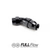 Full Flow PTFE-letkuliitin 45 astetta AN-8