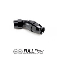 Full Flow PTFE-letkuliitin 45 astetta AN-8