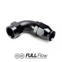 Full Flow PTFE-letkuliitin 90 astetta AN-12