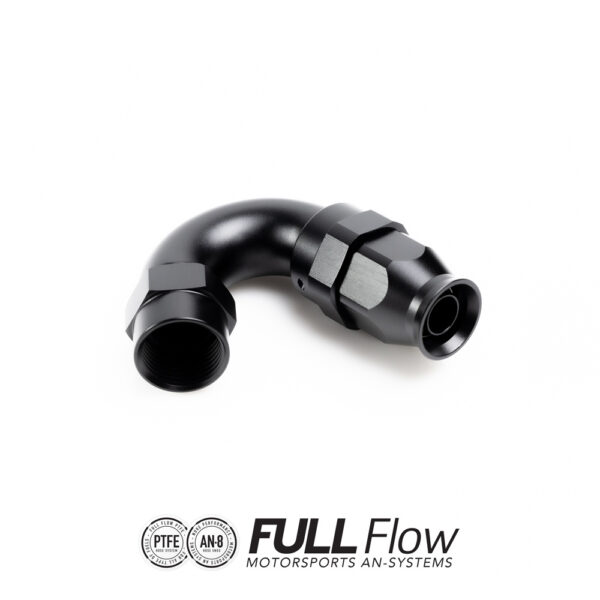 Full Flow PTFE-letkuliitin 150 astetta AN-8