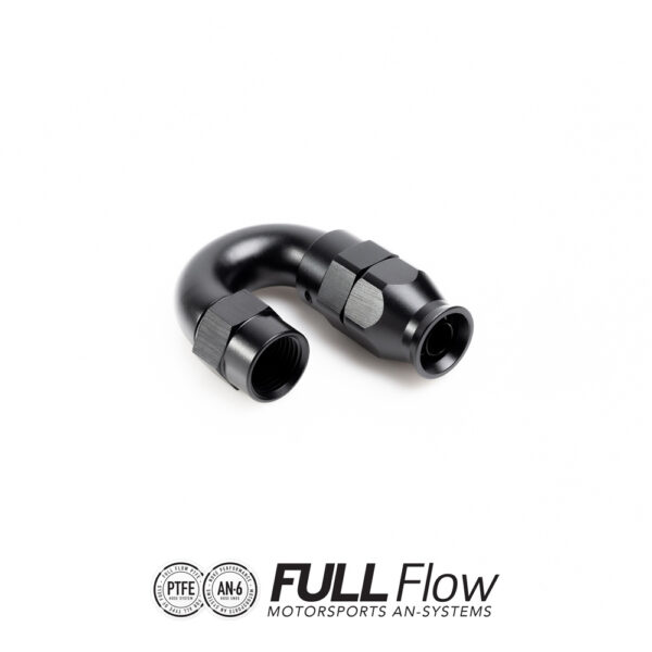 Full Flow PTFE-letkuliitin 180 astetta AN-6