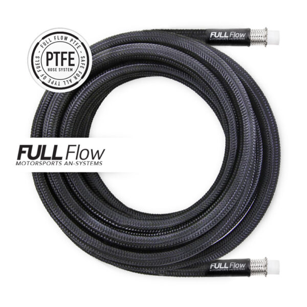Musta nailon PTFE punottu polttoaineletku