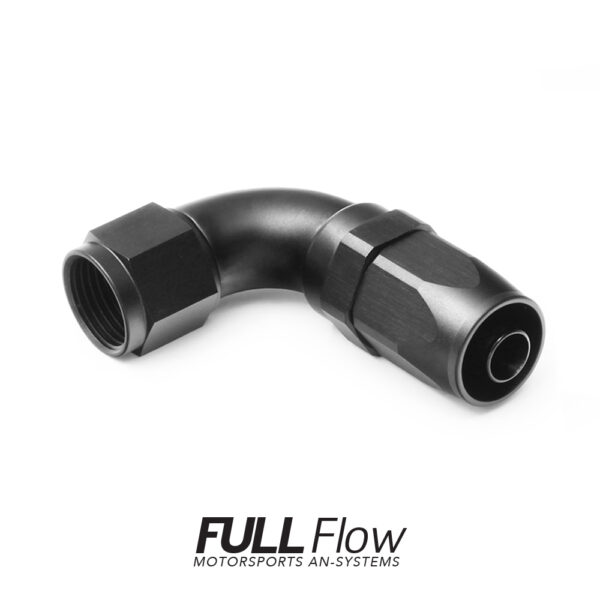 Full Flow AN-letkuliitin 90 astetta AN-8