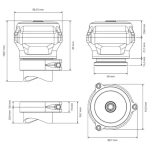 920-01-101_06_zFOcLd.jpg Nuke Performance Blow Off Valve BOV50C V-kappale