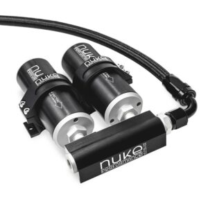 Nuke Performance Yksittäinen polttoainefiltterikiinnike 55mm