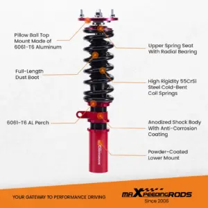 Kierrejouset ja coiloverit yhteensopiva BMW 5-sarja E60 Sedan RWD 525i 550i 535i 2004–2010