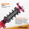 Coiloverit + vakaajatangon päät yhteensopiva BMW 3-sarja E90 Sedan, E92, E91, E93 2004–2011