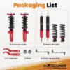 co-e92-0711-r-lc-vm-v24.jpg Coiloverit + vakaajatangon päät yhteensopiva BMW 3-sarja E90 Sedan, E92, E91, E93 2004–2011