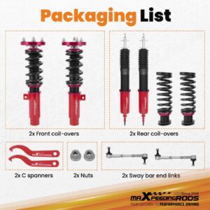 co-e92-0711-r-lc-vm-v24.jpg Coiloverit + vakaajatangon päät yhteensopiva BMW 3-sarja E90 Sedan, E92, E91, E93 2004–2011