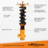 Coilover-jousitus madallussarja ja vaimennussäätö Subaru Forester 2009–2013
