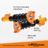 Coilover-jousitus madallussarja ja vaimennussäätö Subaru Forester 2009–2013