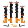 24-portainen vaimennussäädettävä coilover-jousitus Mazda 323 Protegé 1999–2003 Twin Tube -tyyppi