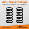 24-portainen vaimennussäädettävä coilover-jousitus Mazda 323 Protegé 1999–2003 Twin Tube -tyyppi