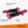 24-portainen vaimennussäädettävä coilover-madallussarja sopii Hyundai Veloster 2012–2016 1.6L